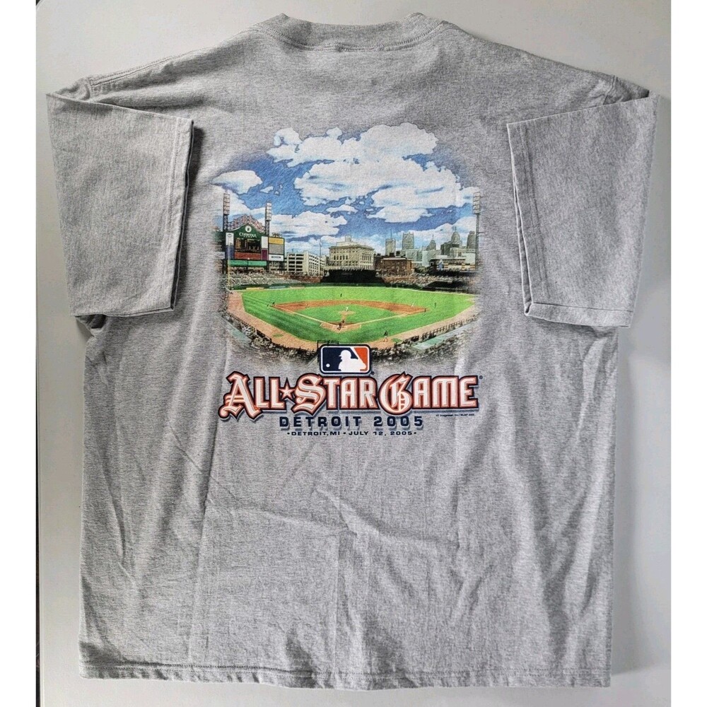 2005 MLB All Star Game Shirt NWT Detroit Tigers Comerica Park Lee Sport XL VTG